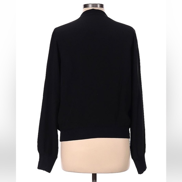 Gold Hawk Silk Bomber Jacket - Picture 2 of 3